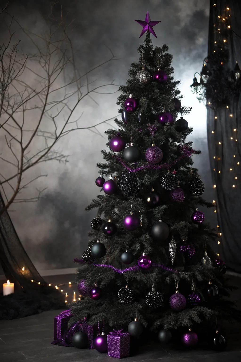 A dark fir with a theatrical gothic theme.
