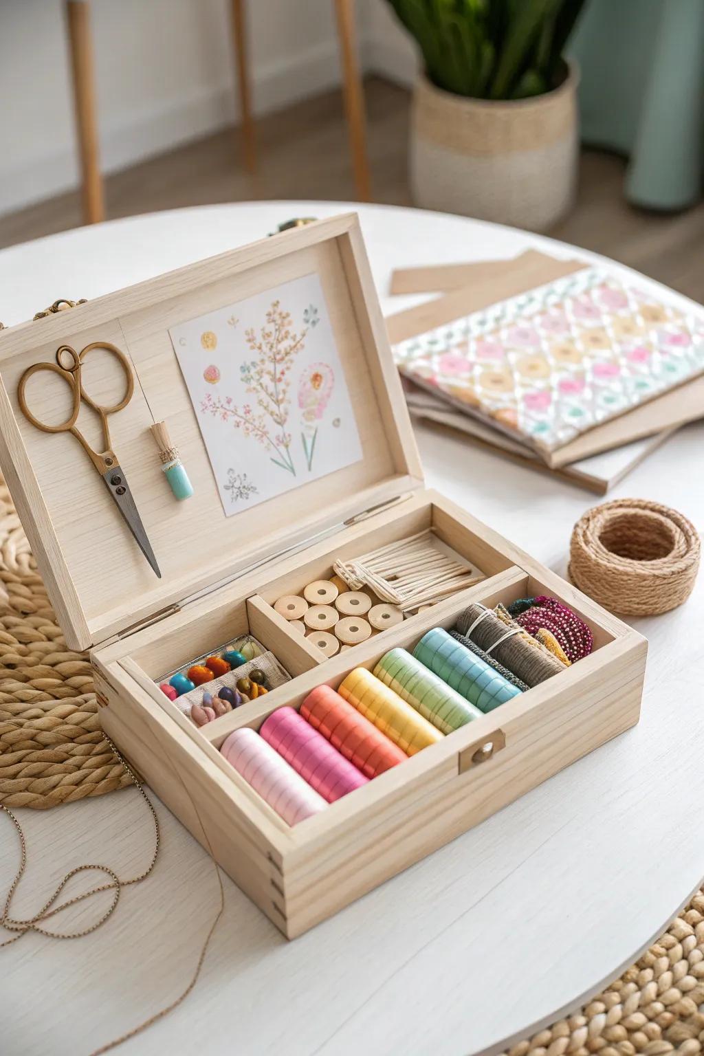 Unleash your inventiveness through this exquisitely curated DIY artisanal kit box, impeccable for the artistic soul.