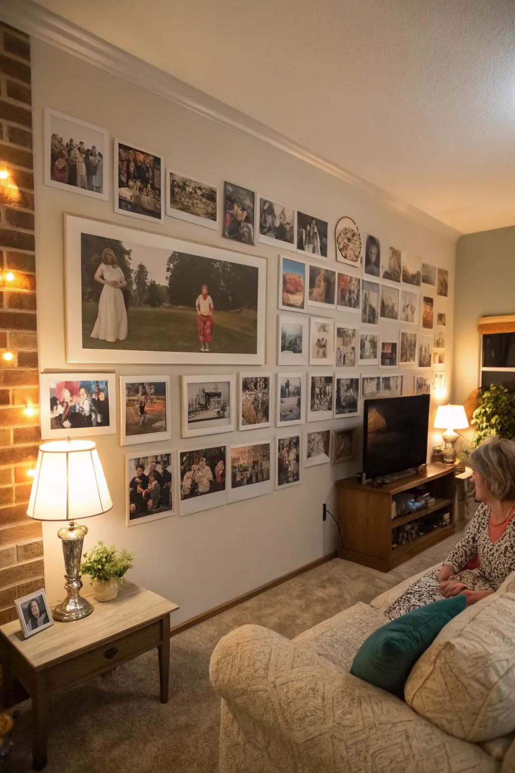 Chronological storytelling captures history.