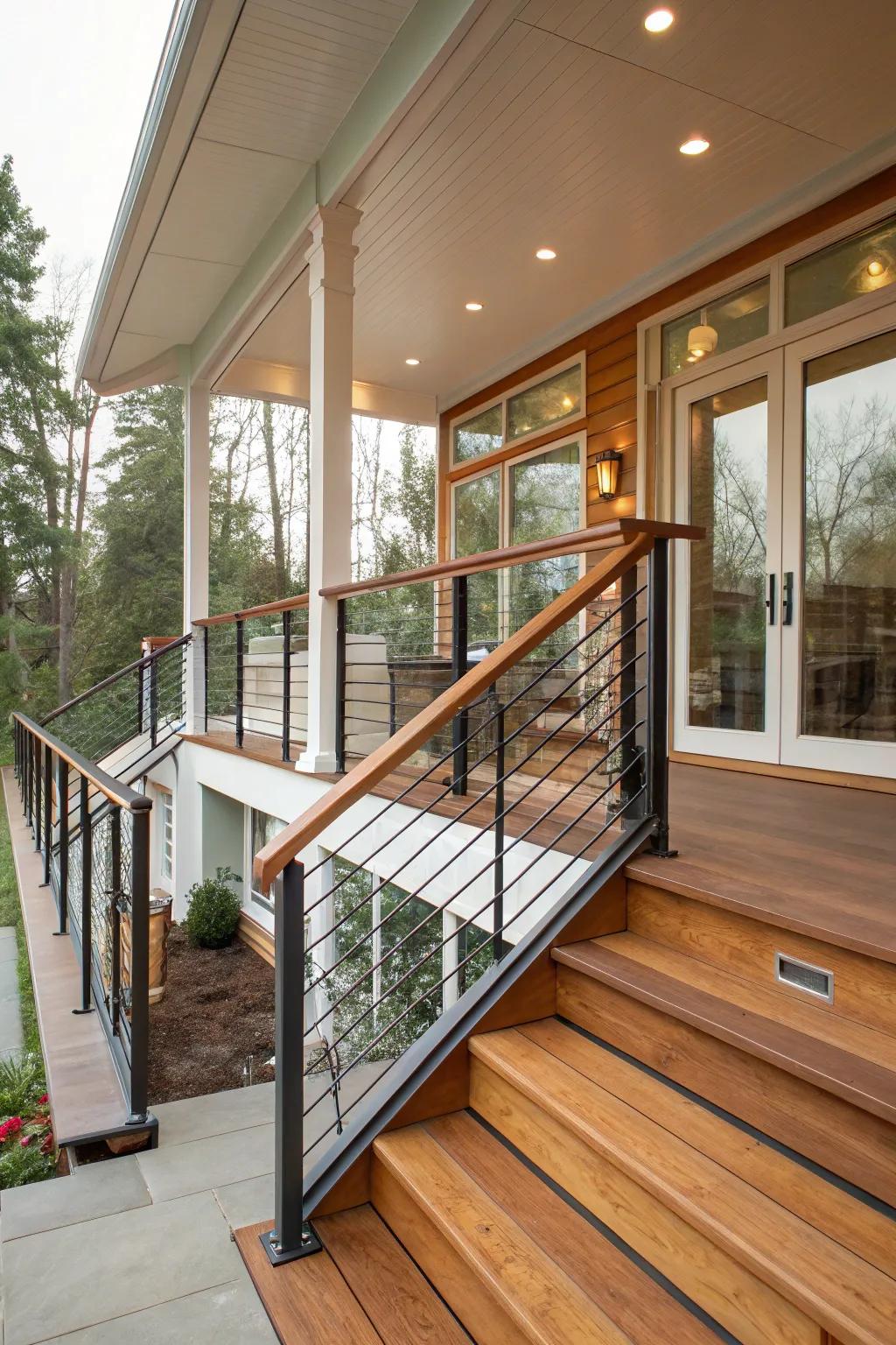 Mixed materials present endless design possibilities.