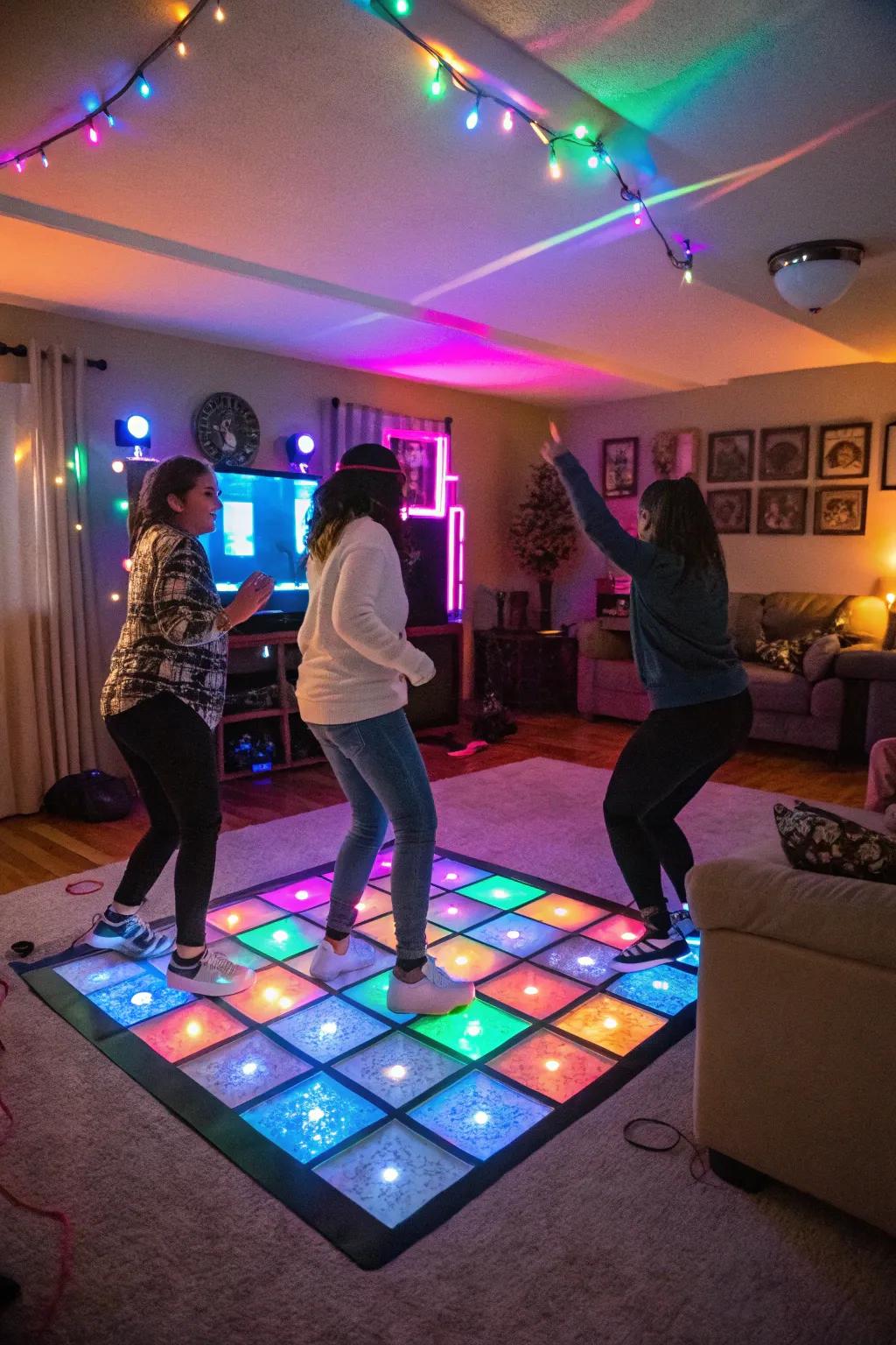 An energetic rhythmic celebration to commemorate Galentine's Day with joy and movement.