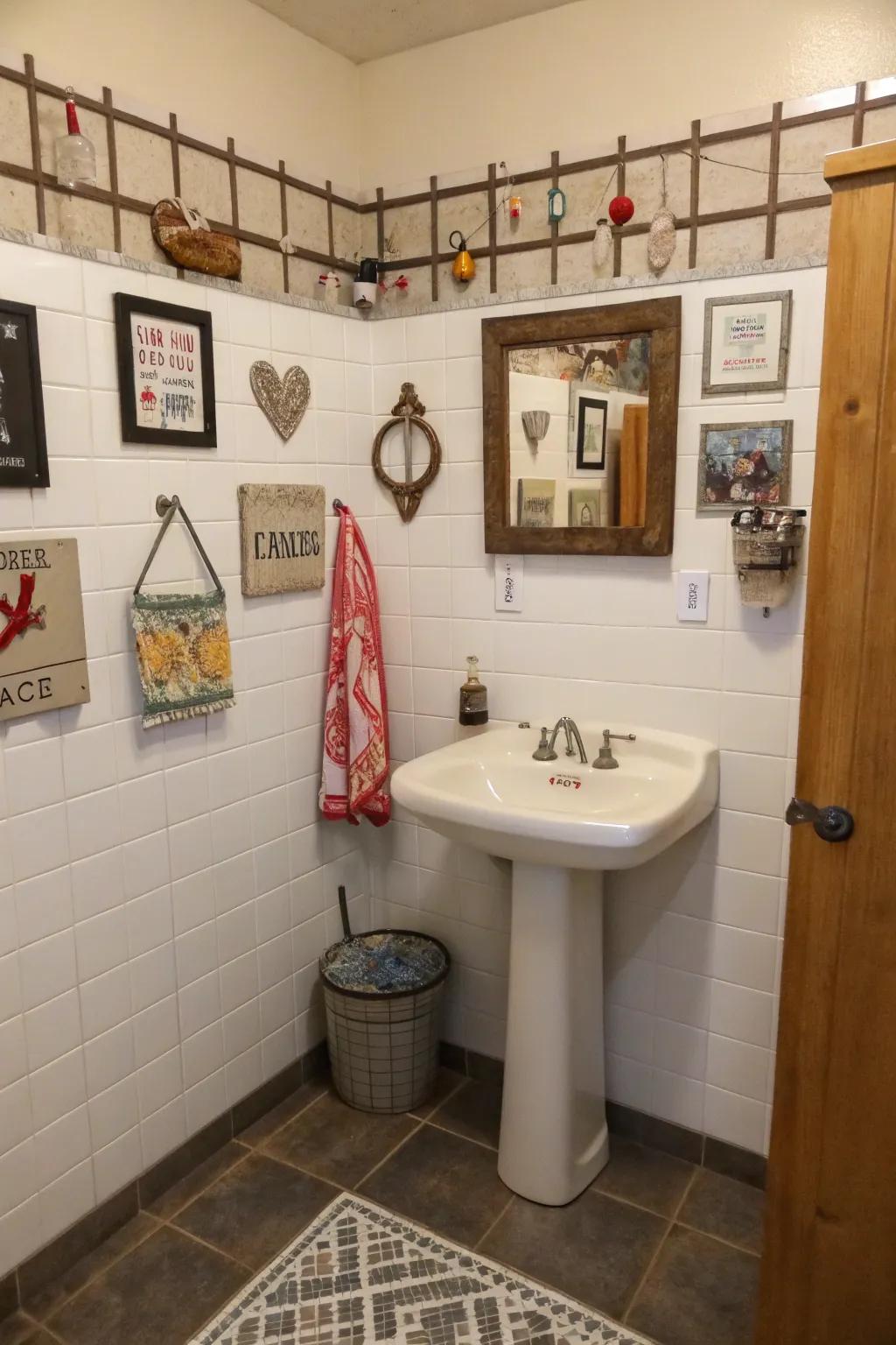 DIY wall art imbues personalized character and renders your space unique.