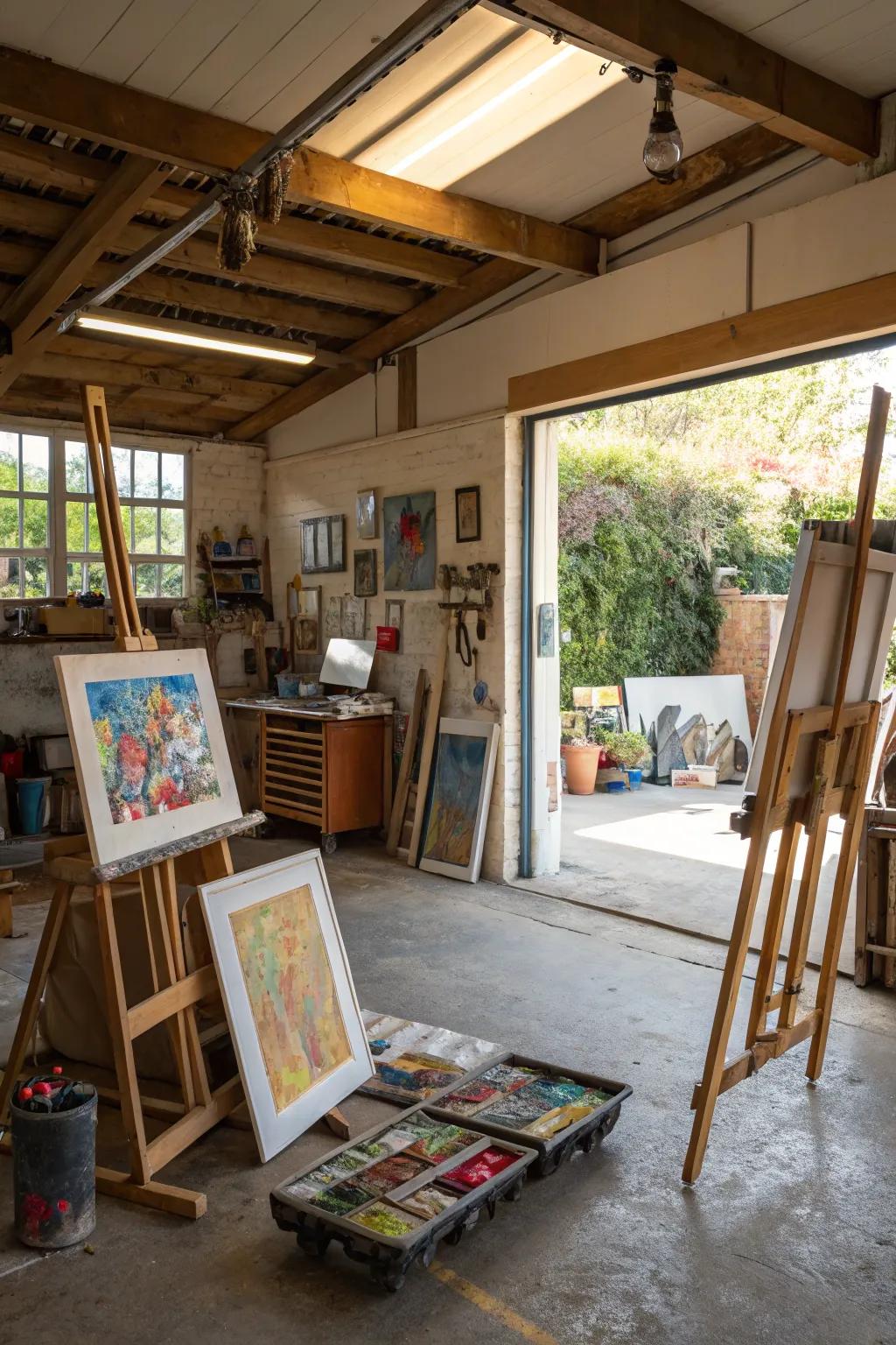 An artistic workshop provides a space to unleash your creativity.