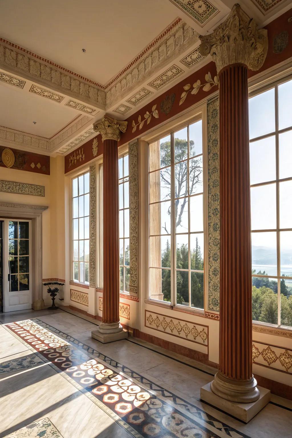 Authentic light enhances the airy and open feel of Hellenic interiors.