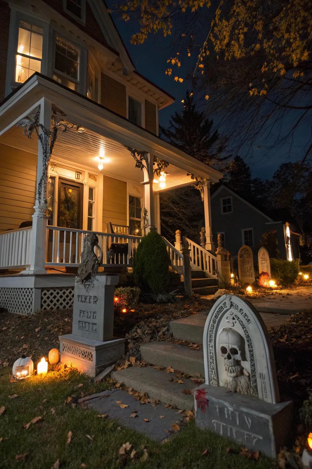 A burial ground spectacle establishes the ideal spectral cadence for All Hallows’ Eve.