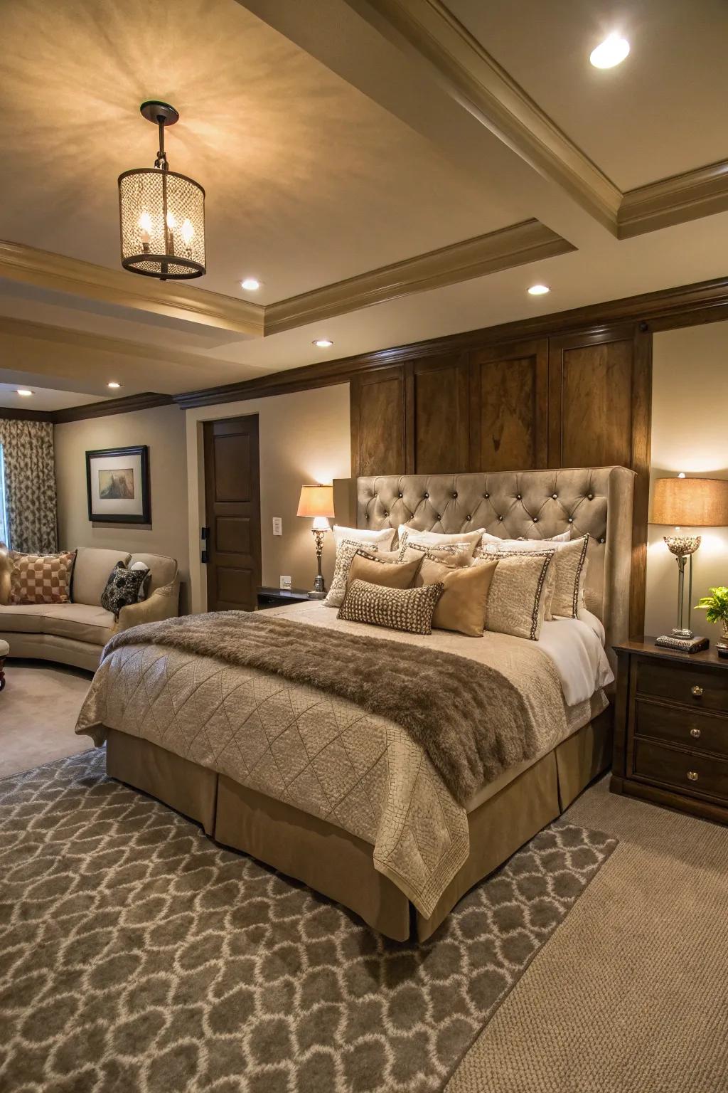 Welcome guests with a chic suite that offers comfort and style.