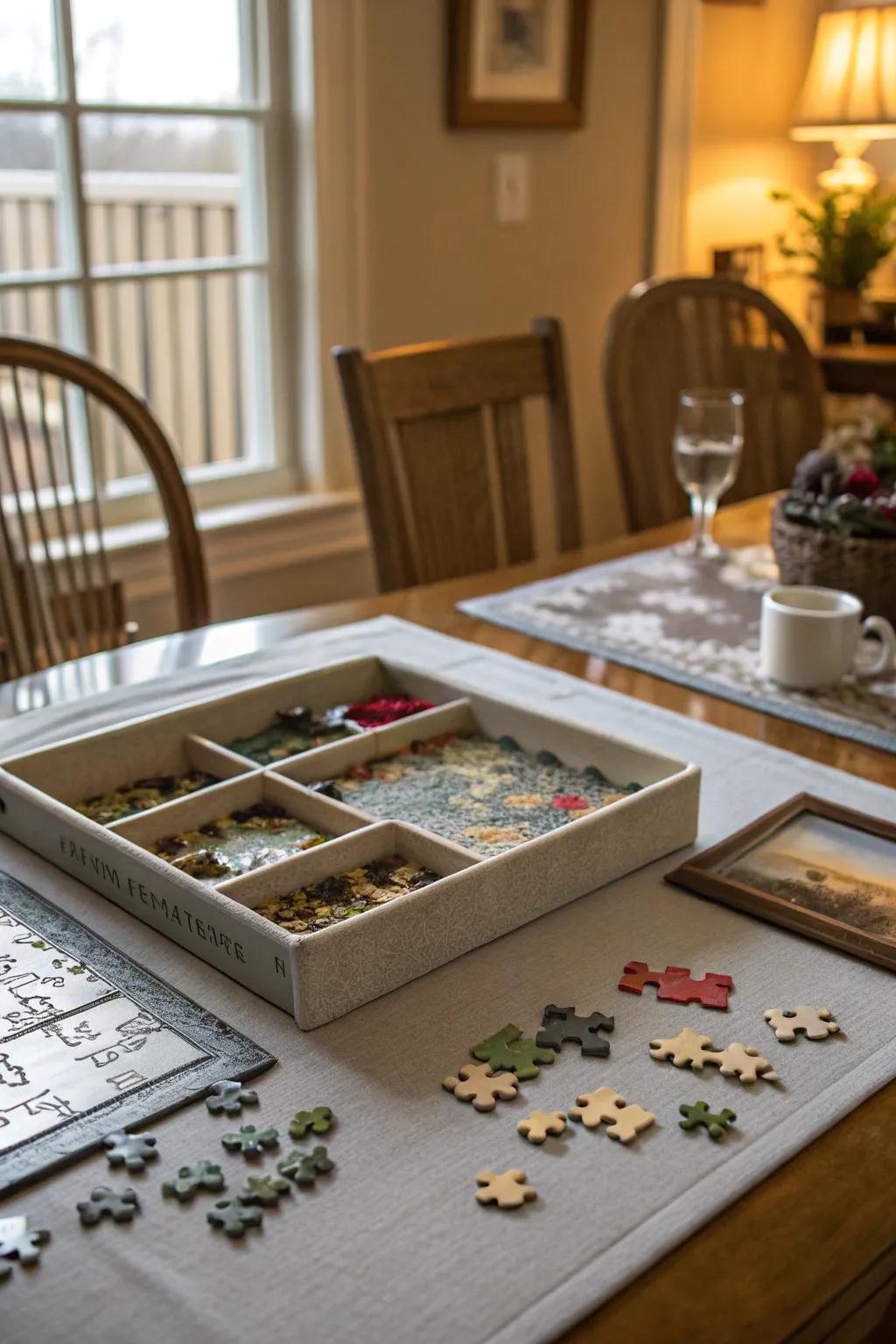 A special puzzle board for dedicated puzzle enthusiasts.