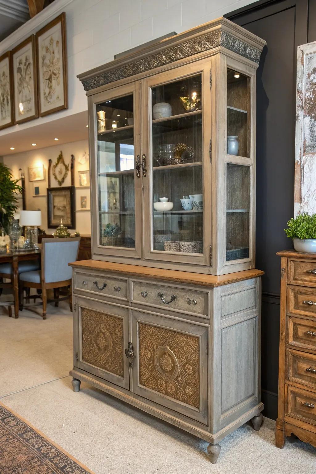 Harmonizing vintage charm with modern updates in a timeless design.