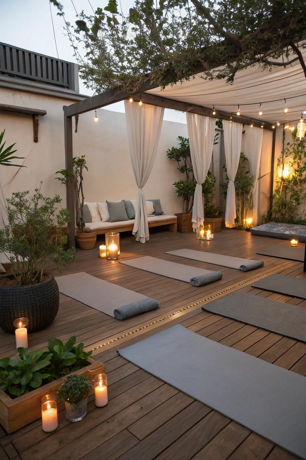 A multi-use area optimizes the utility of your indoor patio.