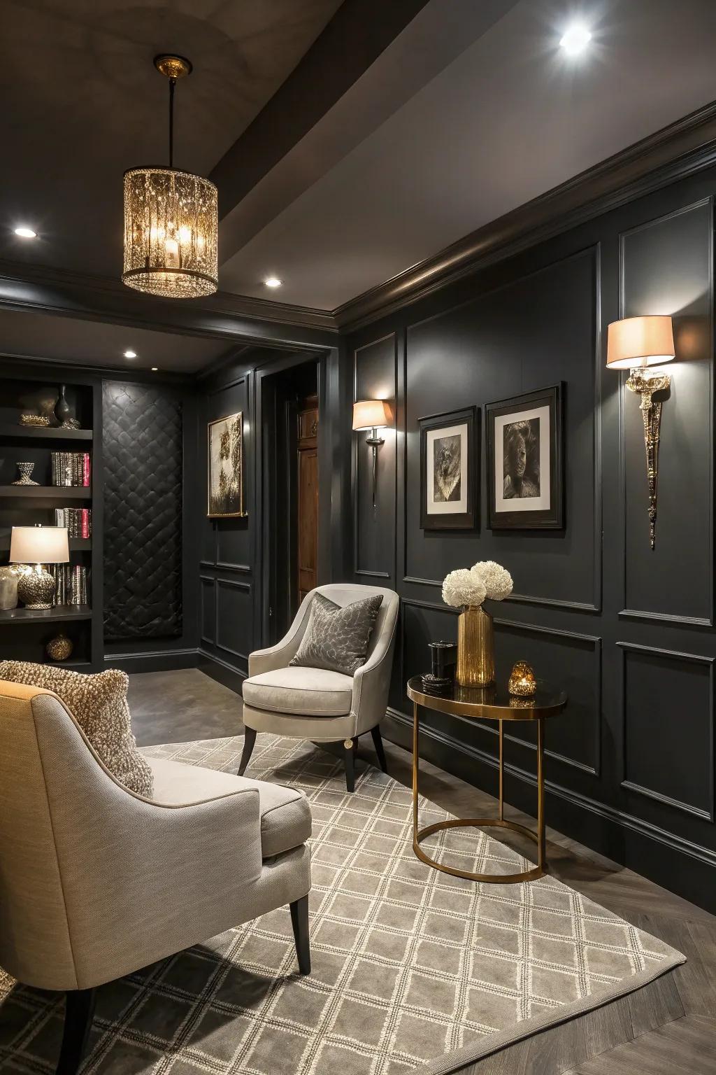 Coal brings sophistication and modern elegance.