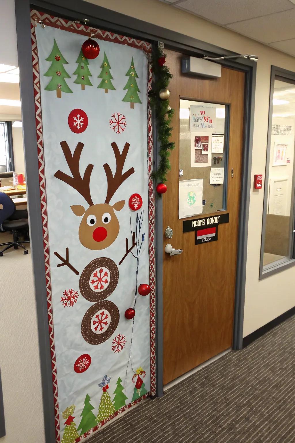 Partake in the fun with an Antler Pranks-themed entryway.