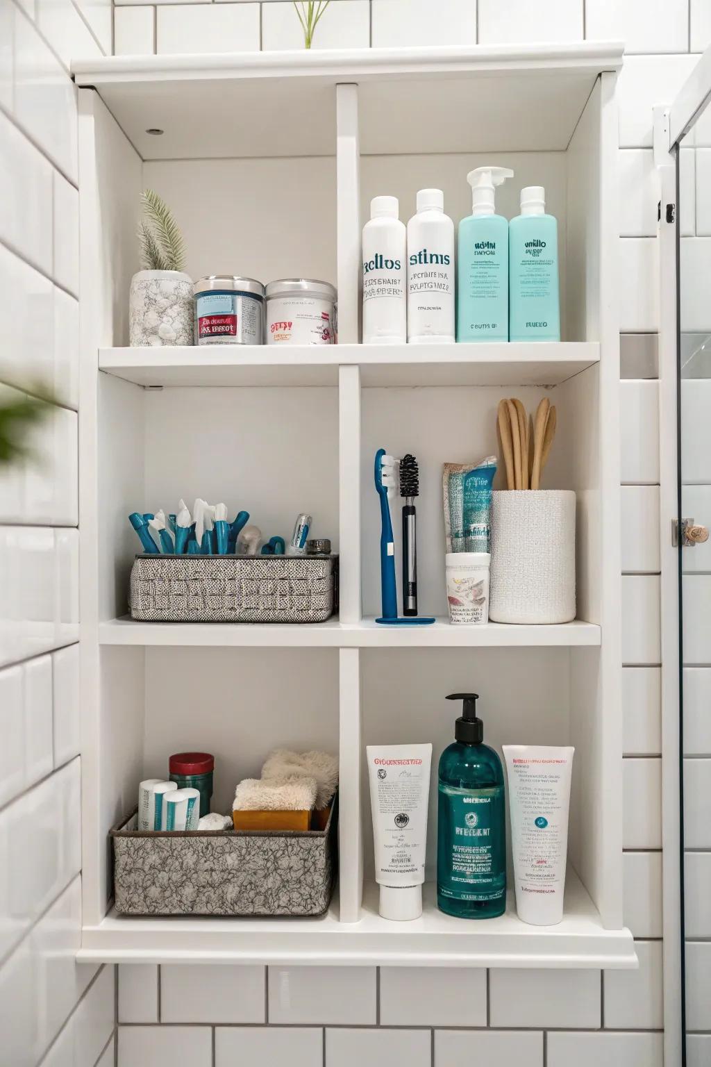 Symmetrical setups construct a balanced, orderly image.