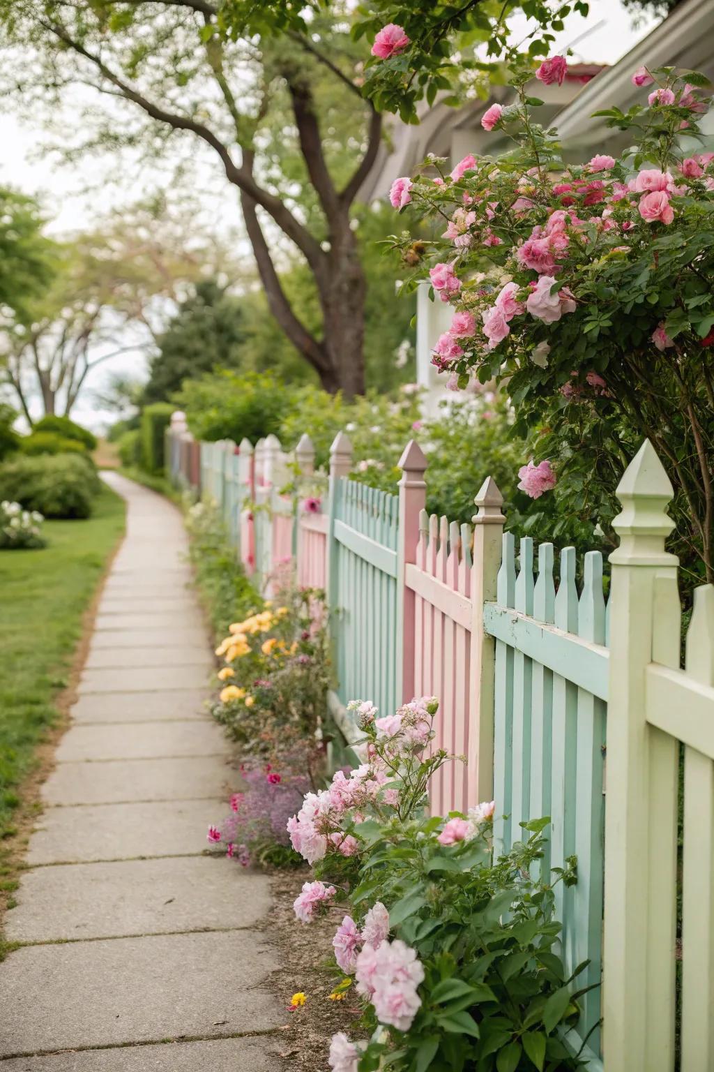 Soft colors offer a subtle, dreamlike charm.
