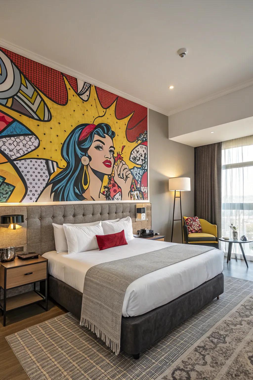 A statement wall can revolutionize an entire room.