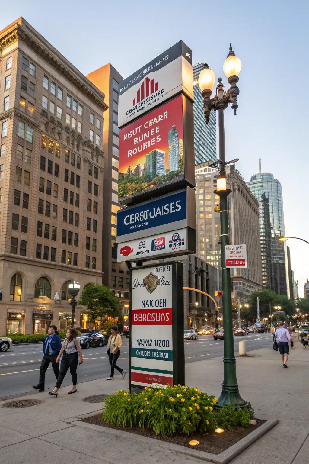 Enhance brand recognition with custom-branded property signs.
