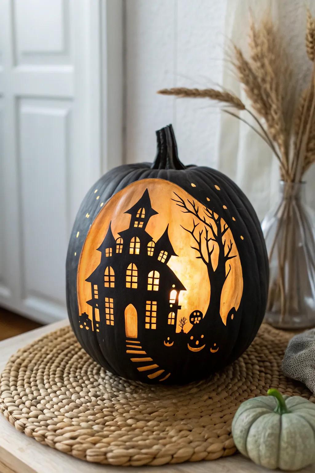 Illuminate your fall decor with a hauntingly beautiful touch of craftsmanship.