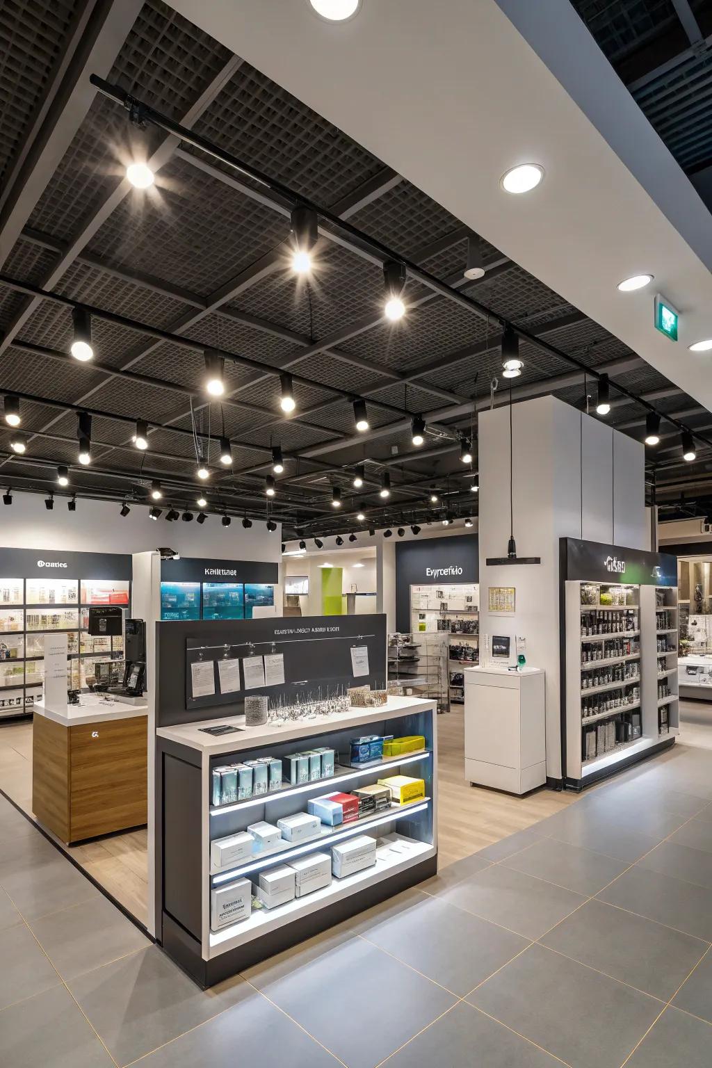 Smart lighting systems delivering versatility and efficiency.