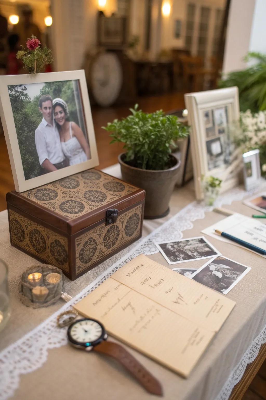 A journey vault preserves your cherished memories.