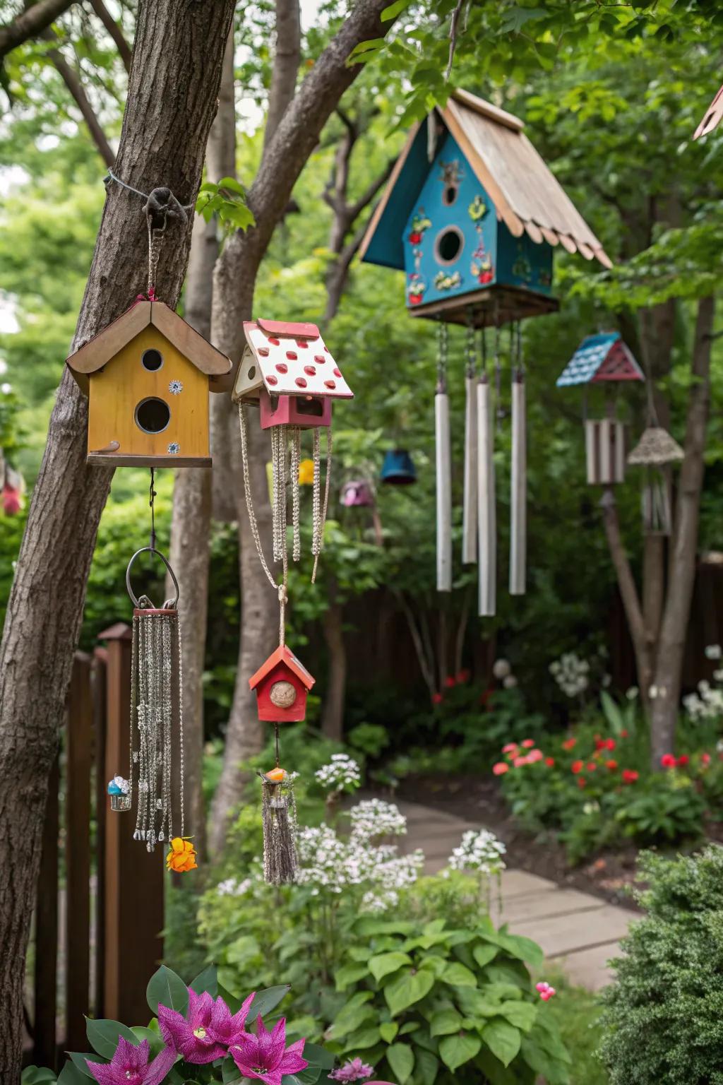 Impart charm with whimsical garden emphasis.
