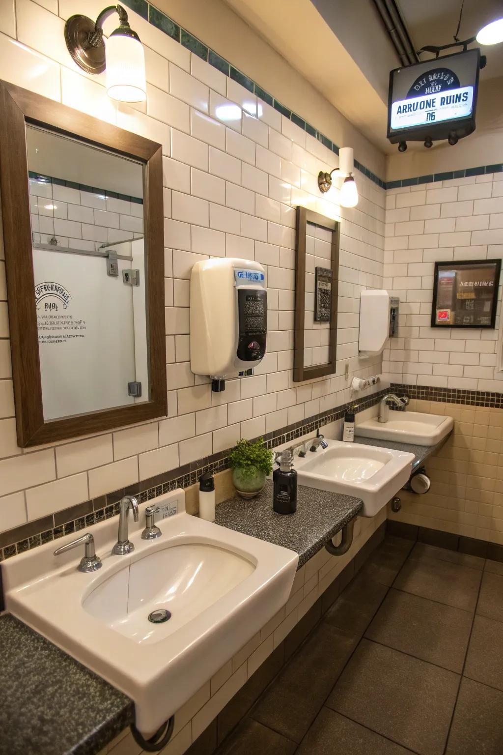 Intelligent features enhance sanitation and convenience.