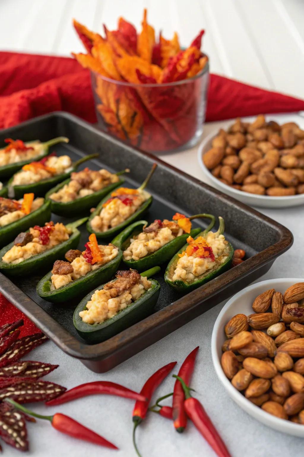 A sizzling selection for those who love a hint of heat.