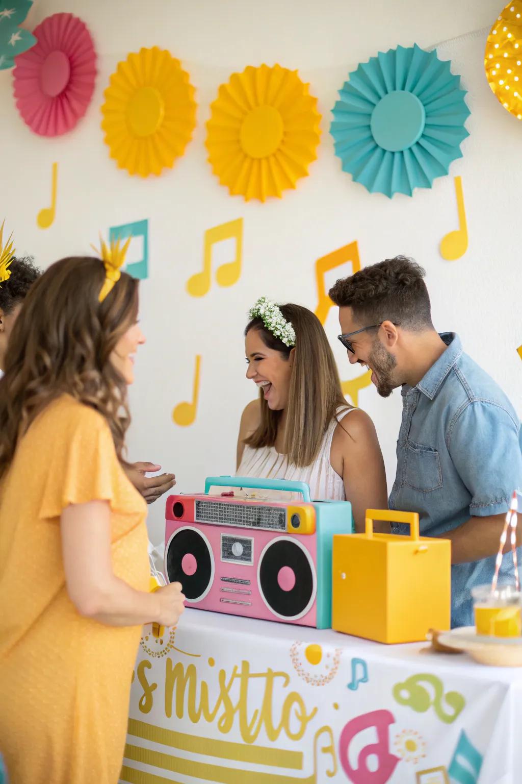 A solar melody selection establishes the impeccable tone for a joyous celebration.