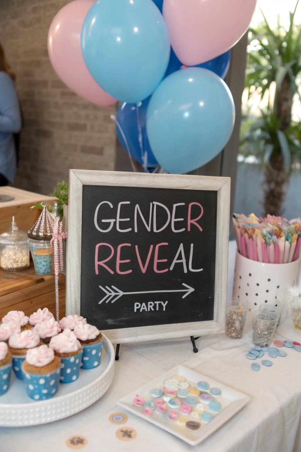 Chalkboard signs offer a personal and customizable touch to your table setting.