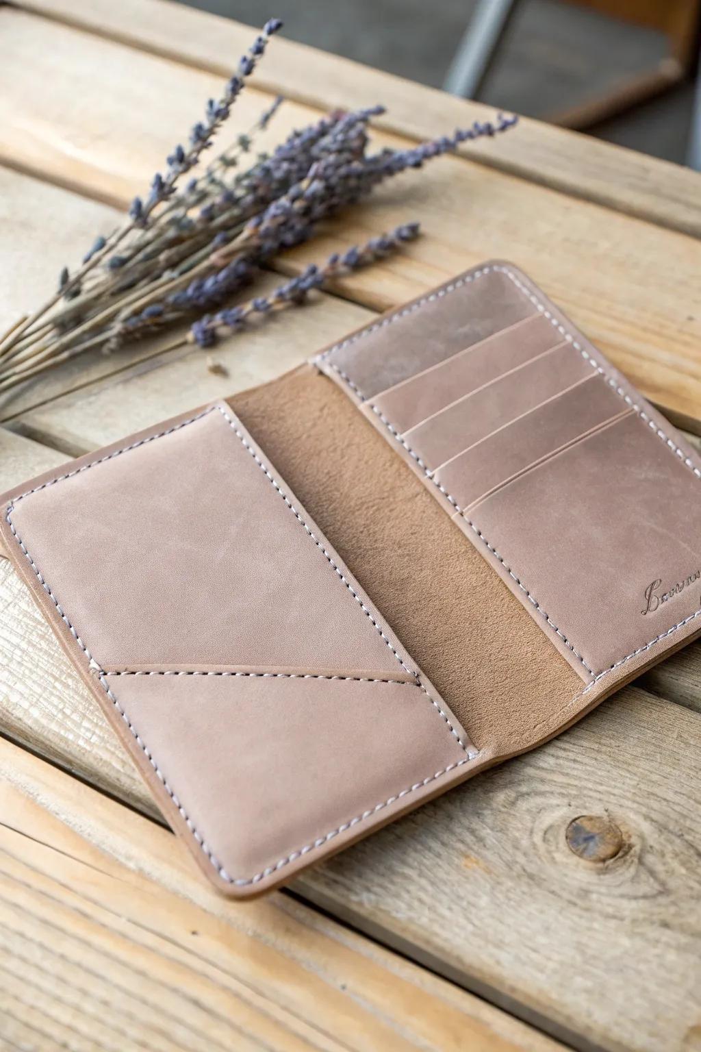 Travel in style: Handcrafted elegance meets practical design in our chic passport holders.