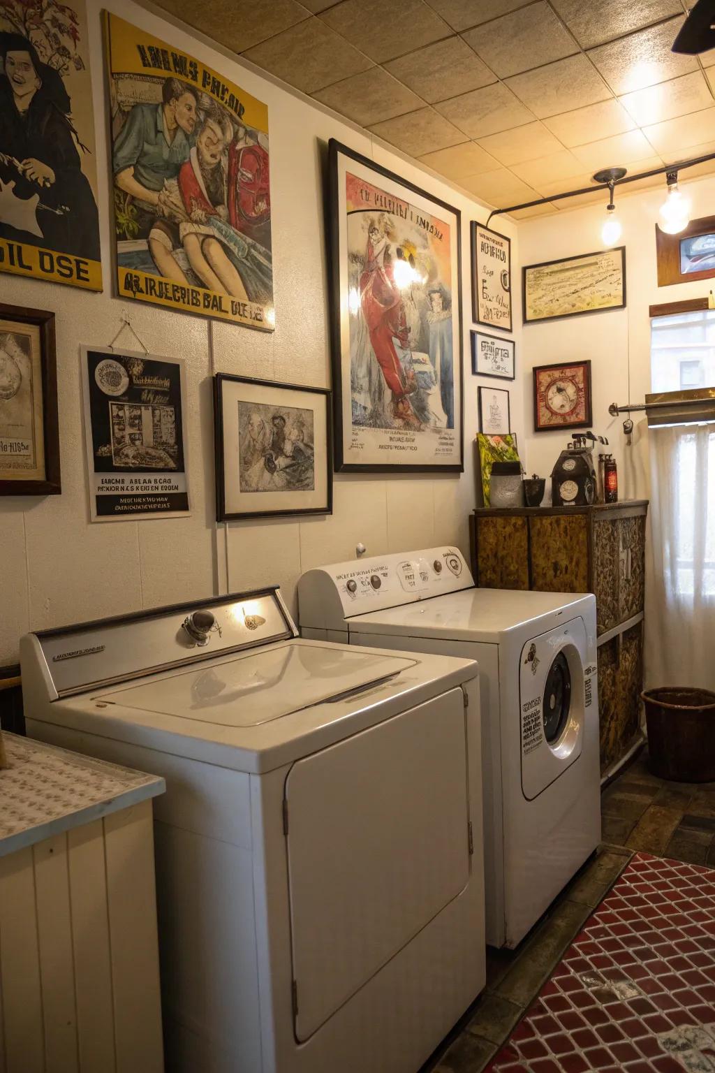Exclusive classic prints that convey a personal sentiment to the space.
