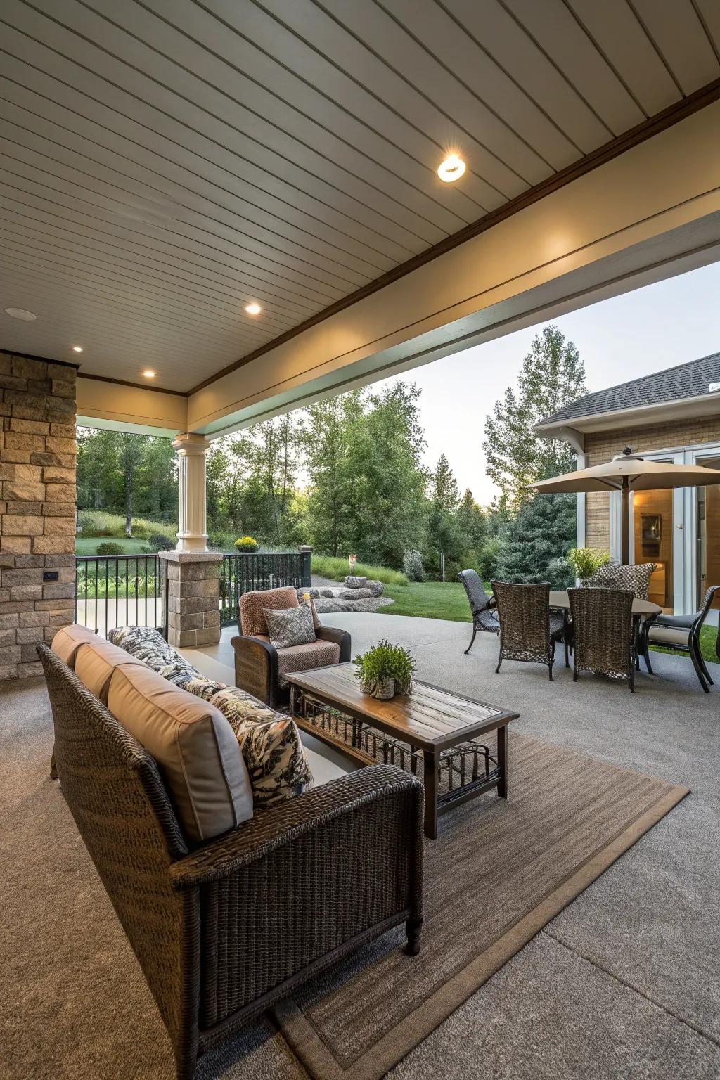 A harmonious blend of indoor and outdoor living.