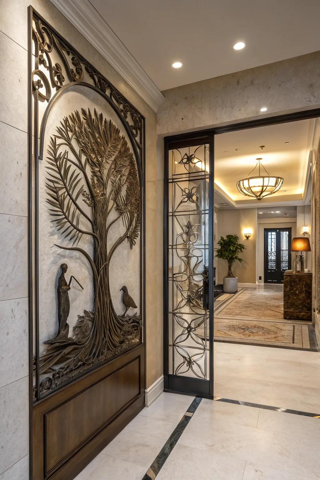 Dimensions figurines create volume and curiosity.