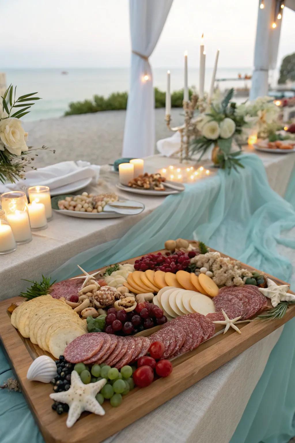 Thematic decorations enhance the board's overall look.