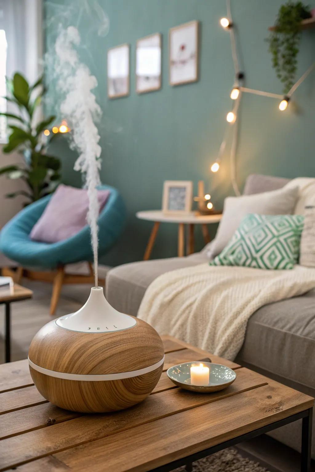 Scented serenity: Aromatherapy for a peaceful mind and body.