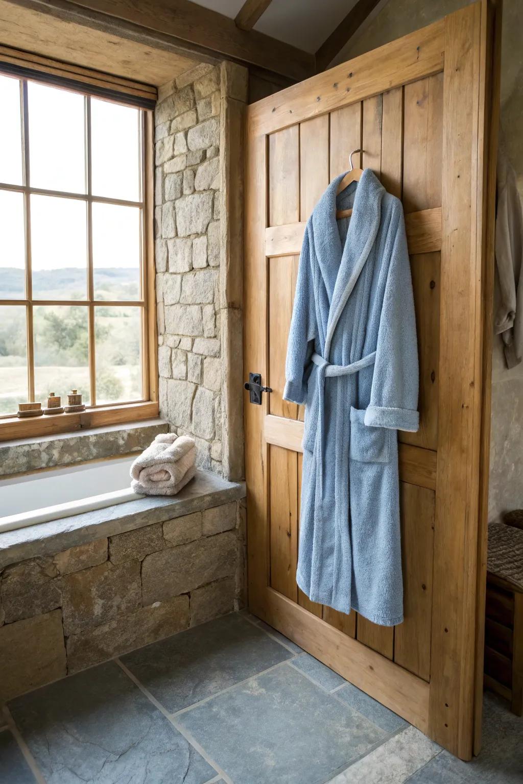 Envelop her in comfort with a plush garment.