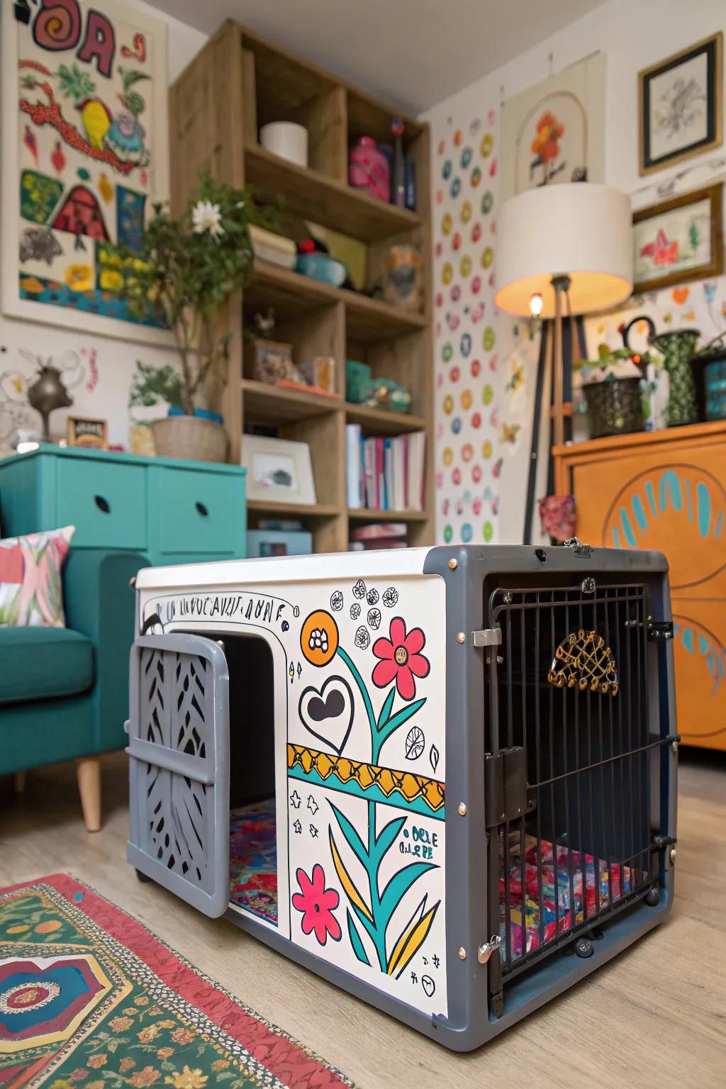 Artistic touches transmute functional into fabulous.