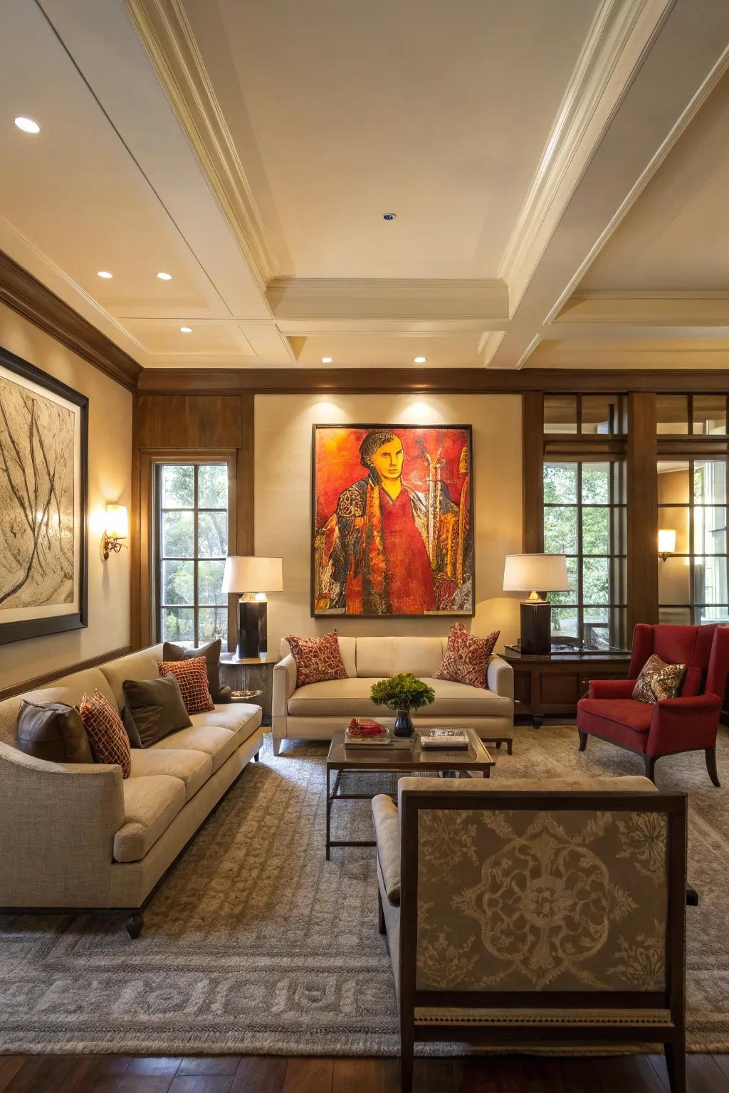 Art has the ability to alter a space, igniting conversations and sparking creativity.