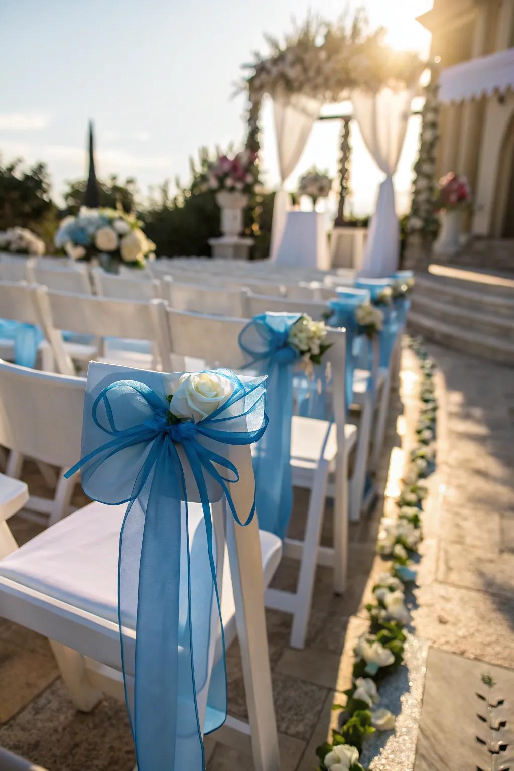 Sky silk specifics contribute a charming hint to the aesthetic.