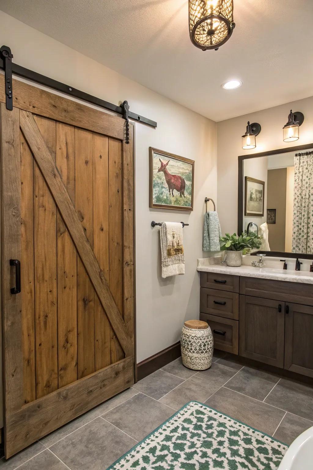 A mix of textures adds interest and elevates the design.