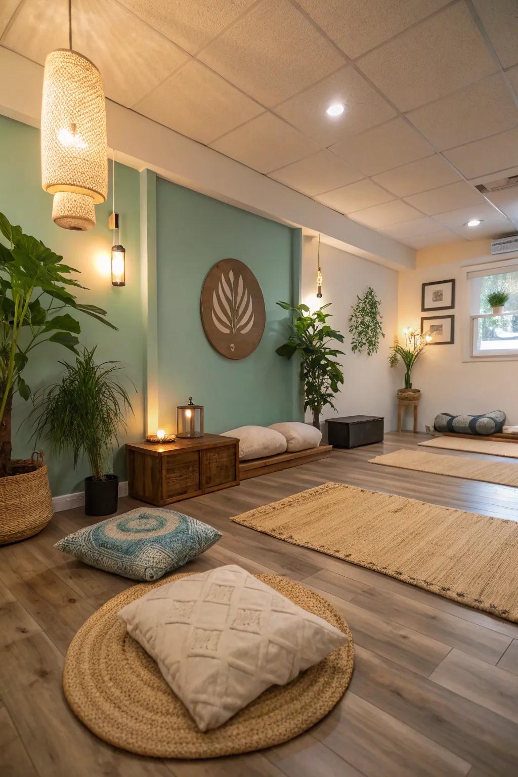 A serene retreat for mindfulness and relaxation.