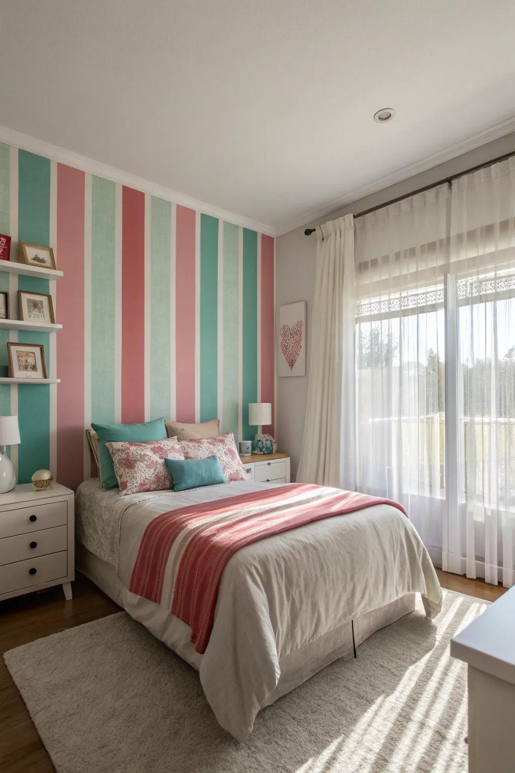 Stripes modify spatial understanding.