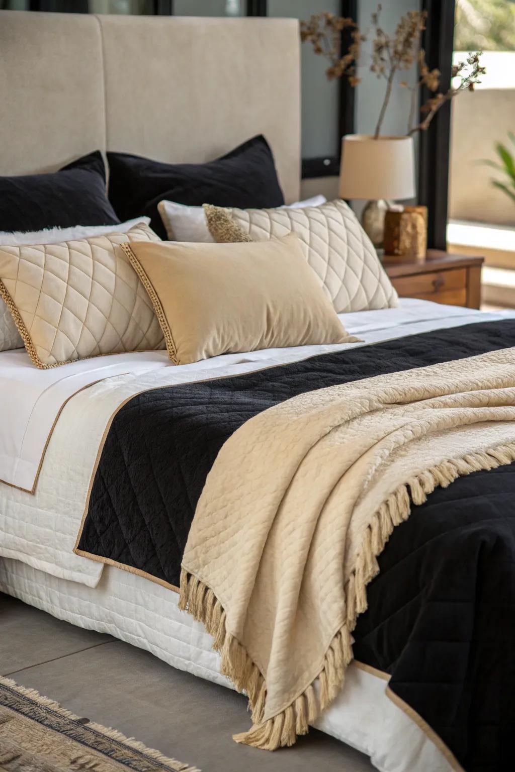 Finding balance with gentle neutrals.