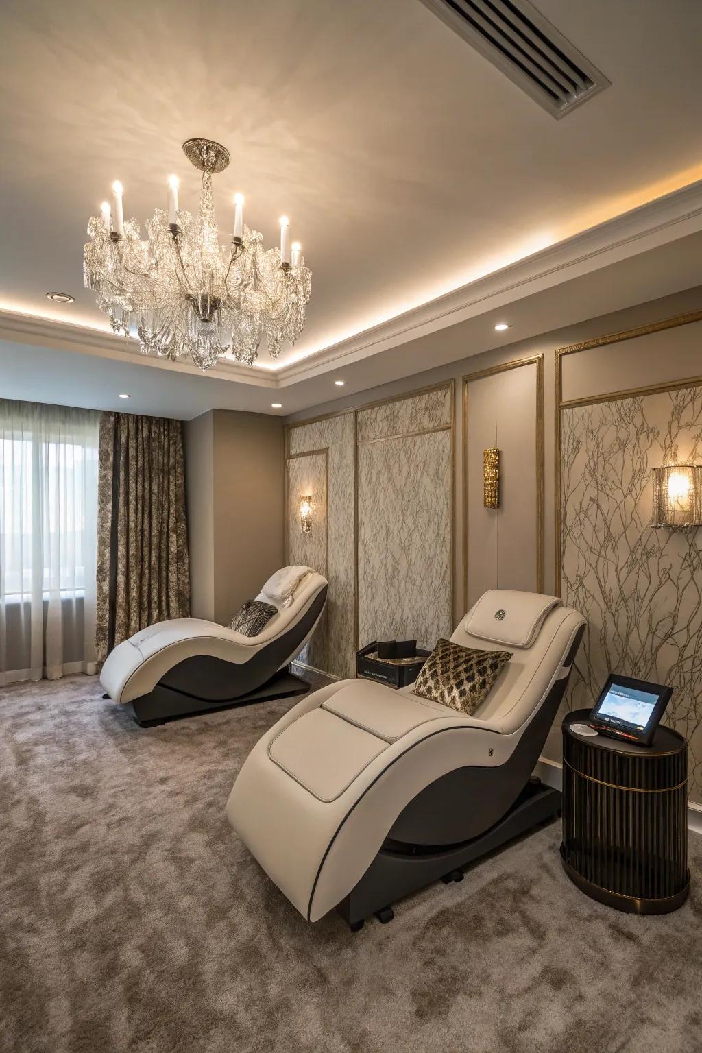 Unforeseen elegance adds sophistication and charm.