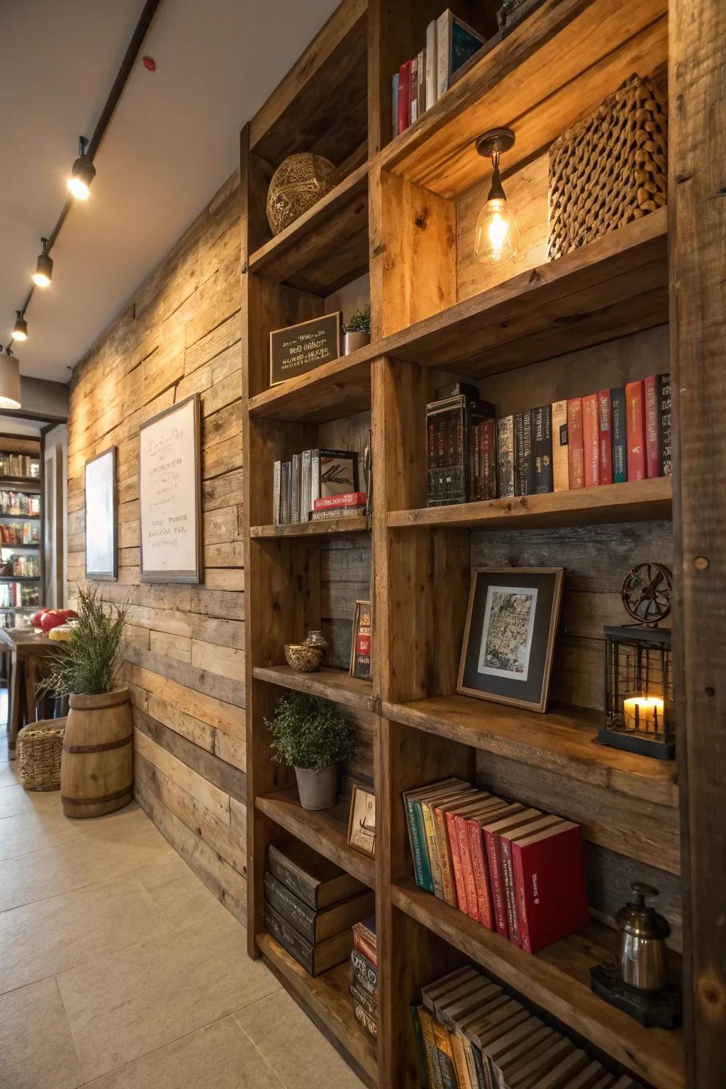 Down-to-earth materials add warmth and charm.