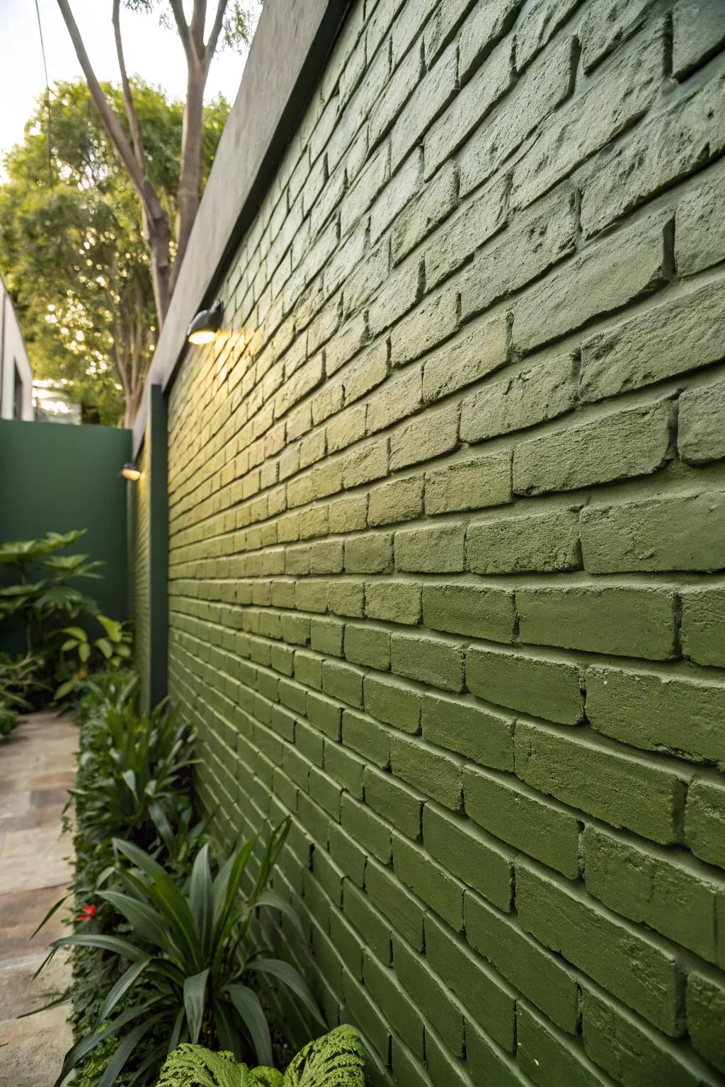 Uncover the sophistication of olive: an ideal fusion of artistry and nature.