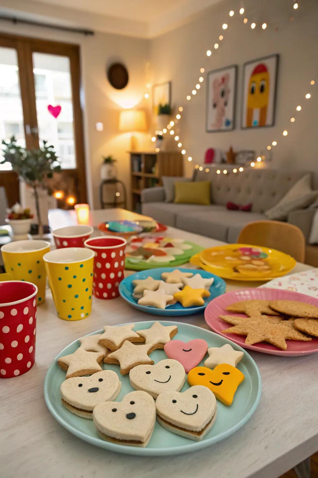 Fun playfulness adds happiness and light-heartedness to your buffet.