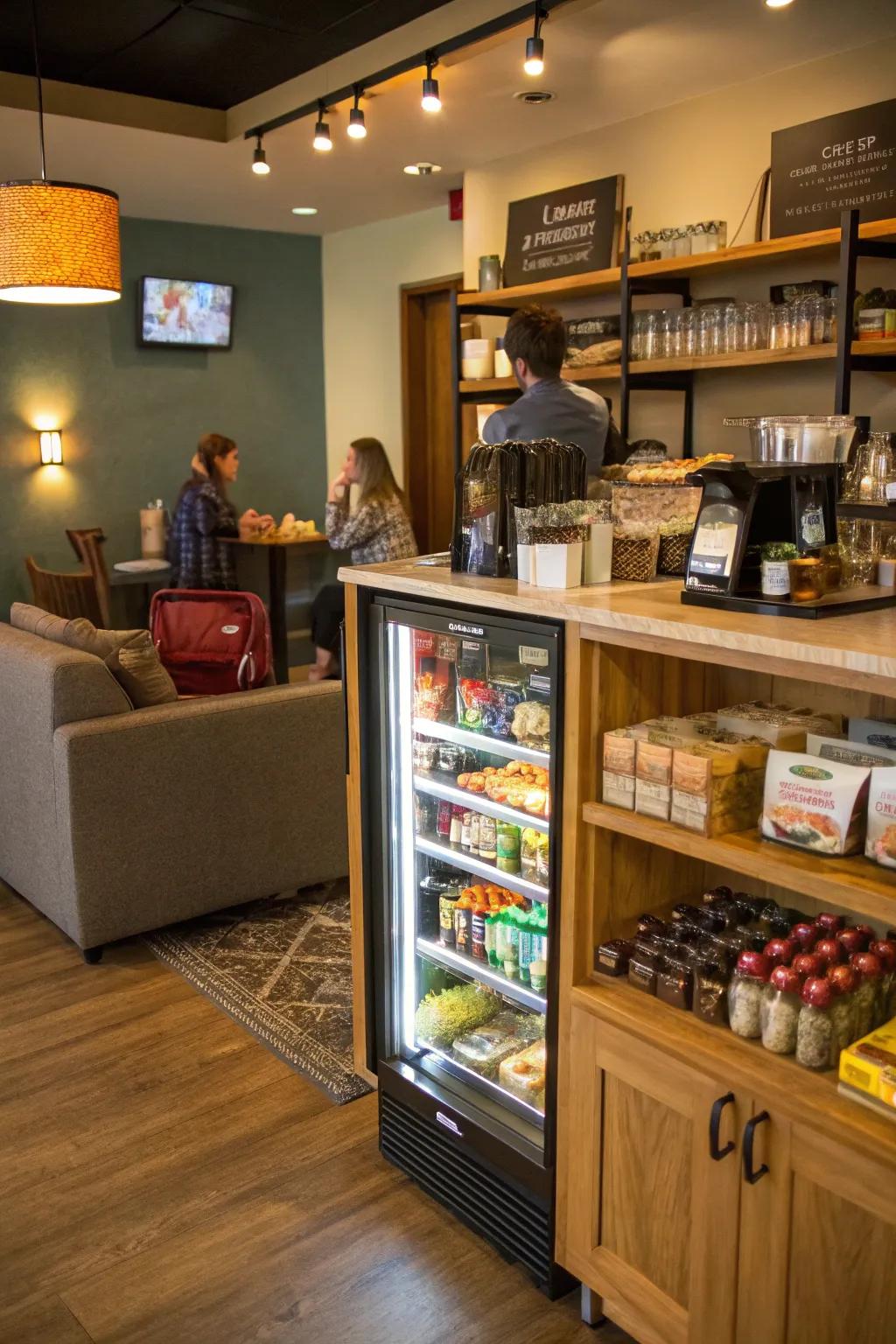 A family-oriented coffee station for everyone to enjoy.