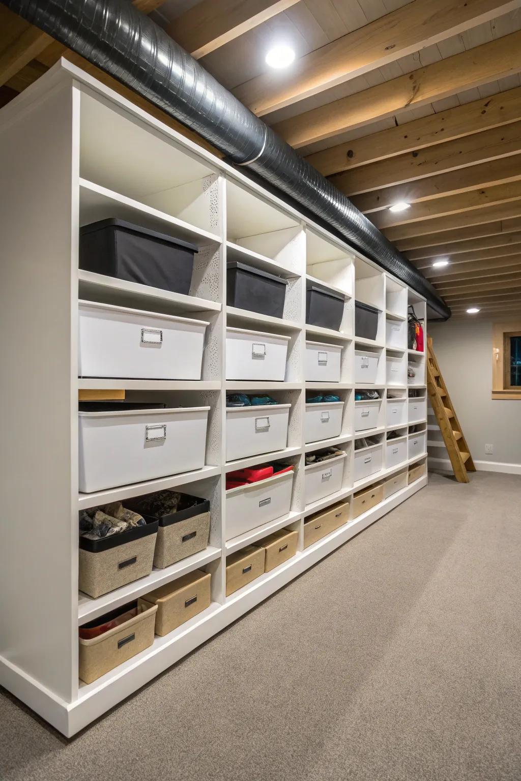 Sliding solutions make hard-to-reach items easily accessible.