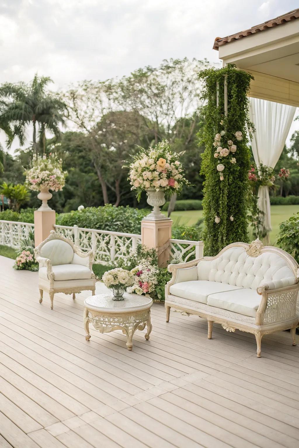 Alabaster decks exude enduring elegance and sophistication.
