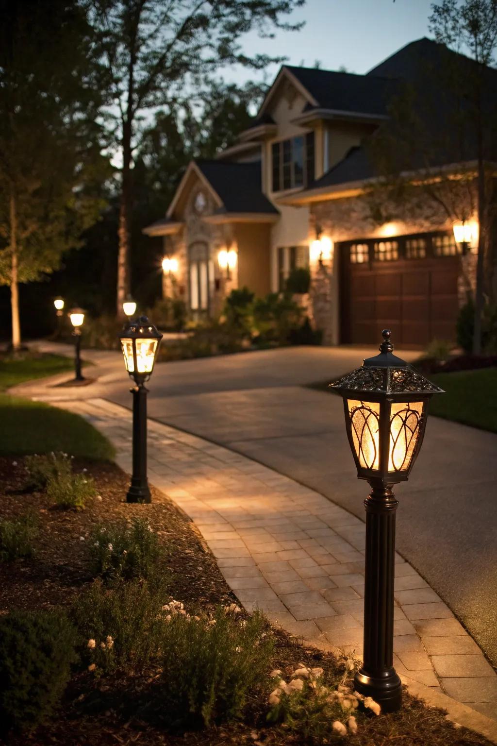 Solar-powered lanterns offer an innovative and eco-friendly lighting solution.