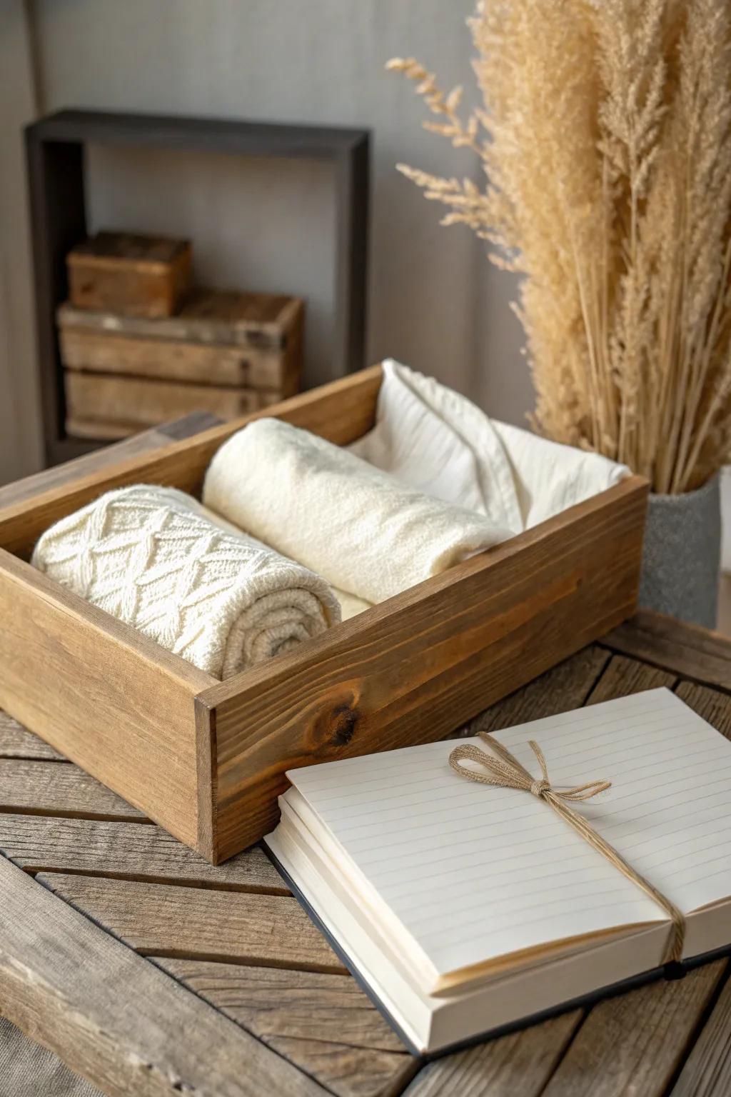Uncover the art of gifting through this Snug Comfort Box, impeccable for a serene night indoors.